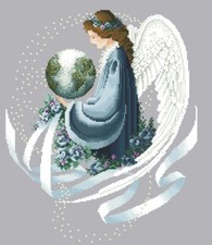 Kreuzstich schema earth angel - kreuzstich,