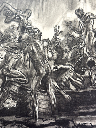 Lithographie eddy legrand - lithographie,,