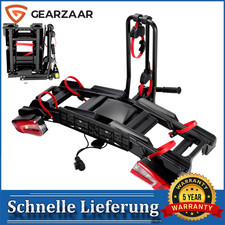 Faltbarer Fahrradträger für 2 Fahrräder für 5 cm Aufnahme Heckträger Radträger