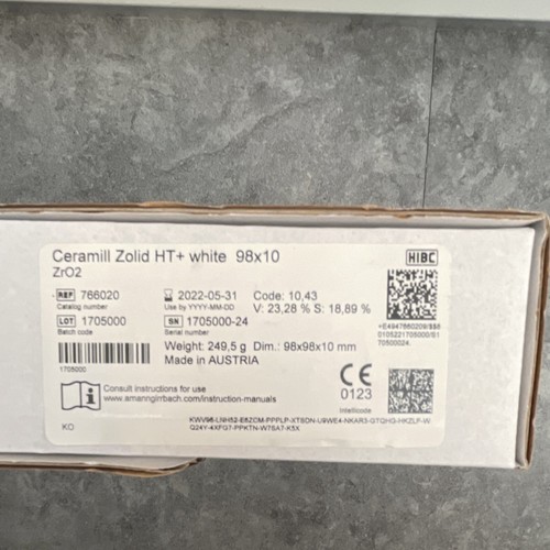 Zirkonblank ceramill zolid - zirkonblank,