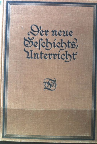 Der neue geschichtsunterricht - neue,