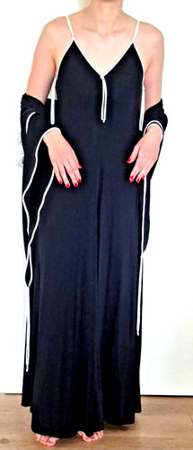 Abendkleid mit stola louis - abendkleid,