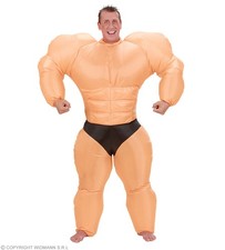 Aufblasbares Bodybuilder