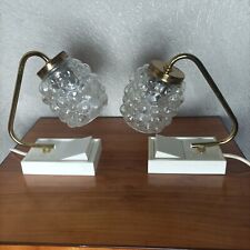 Mid-century TISCHLÄMPCHEN Vintage, BUBBLE Glas , Richard Essig