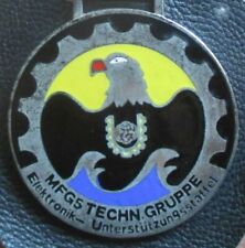 Brustanhänger Verbandsabzeichen TechnGrpElektronik UnterstStt MFG 5 Kiel (E)