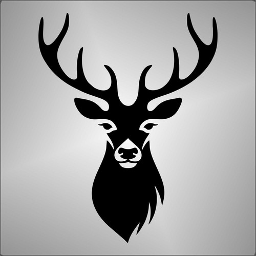 Aufkleber sticker hirsch - ,