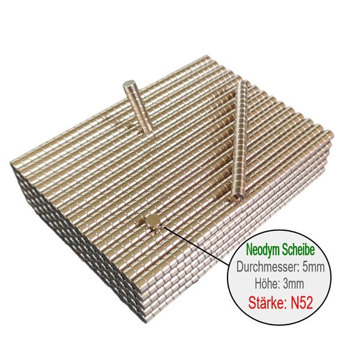 300x neodym ø5x3mm - 300x,