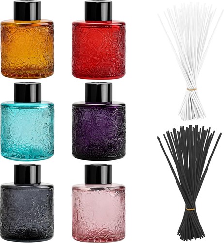 Glasdiffusorflaschen set - glasdiffusorflaschen, 6