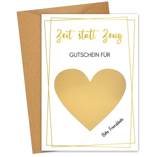 Gutschein rubbelkarte - gutschein,
