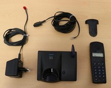 Siemens Gigaset 3010 mit Basisstation, und Mobilteil 3000 Comfort leicht defekt!