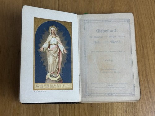 Antikes gebetbuch 1909 - gebetbuch,