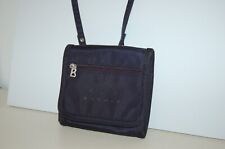 *BOGNER Umhänge-/Gürteltasche/Portemonnaie - blau - Logo - 12,5x12x3cm Nylon NEU