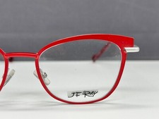 JF Rey Brille Damen Rund Rot
