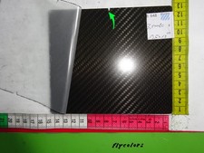 3,1 mm min 13,5 x 12 cmB648 reine CFK Carbon Kohlefaser Pla