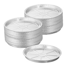 Aluschalen rund Kuchenform Alu Backform Grillschale Linzertortenform 100er Set
