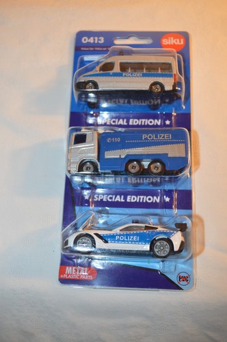 Siku 0413 polizei set - siku, neu