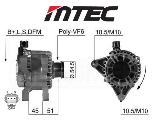 Alternator eb372h 8el 738 - 8el,