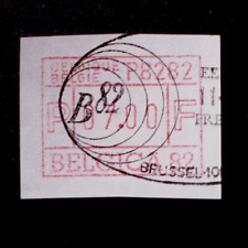 Belgien:  FRAMA label, SFS, BELGICA, MN 2,07.00, ESST. "Brüssel 11.12.82"