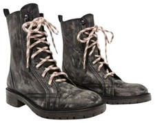 ZARA LEDERBOOTS ECHTLEDER