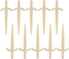 10x Ritterschwert Ritter Schwert Holz Birke Dolch Kindergeburtstag Party