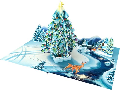 Weihnachten pop karte - weihnachten,