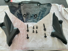 Original Yamaha MT 07 Windschild Schwarz Modell 2025....
