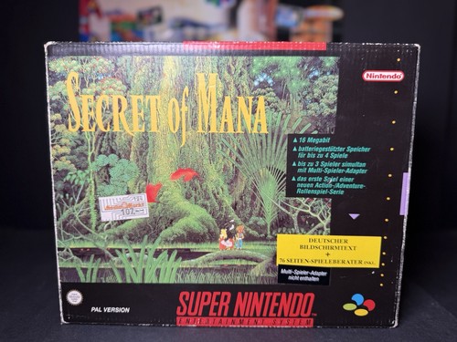 Super nintendo secret of - super,