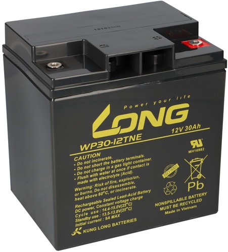 Bleiakku 30ah 12v agm - 30ah, gel