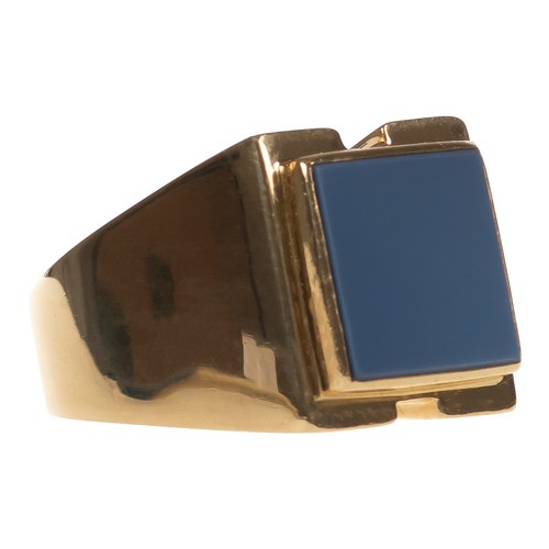 Schwerer herrenring gold 750 - herrenring,
