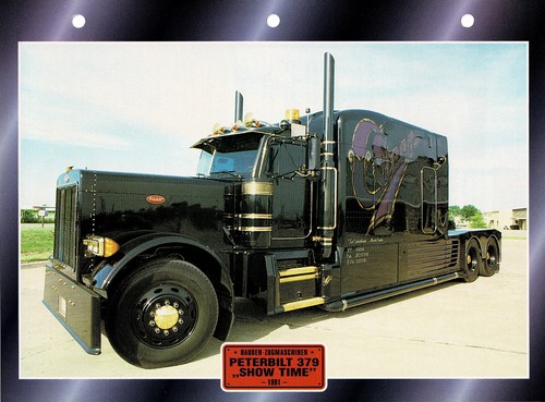 Peterbilt 379 show time 1991 - 379, "show