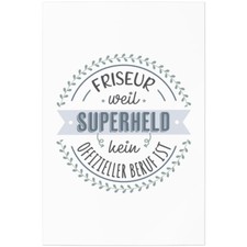 Friseur, weil Superheld kein