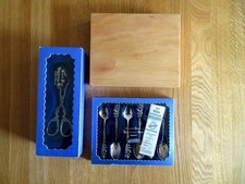 Hildesheimer Rose Antiko 100 12 Kaffeelöffel + Zange