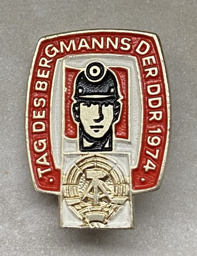 Abzeichen tag des bergmanns - des,