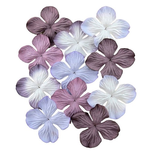Hortensionen papierblumen lila - hortensionen,