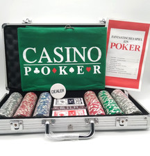 Casino Poker Set im Aluminium