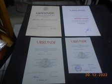 Große DDR Urkundengruppe