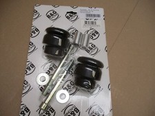 B + G Sturzpads Racing Polyamid  Schwarz für Honda CBR 600 RR Baujahr 2003-2006