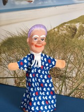 Handpuppe Oma mit Gummikopf