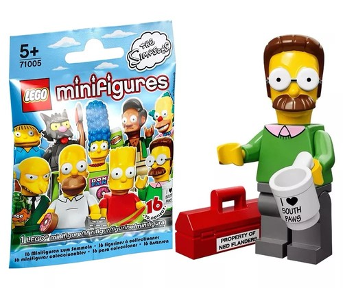 Lego simpsons 71005 ned - lego, „ned