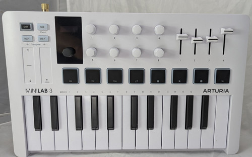 Arturia minilab white - 3, midi