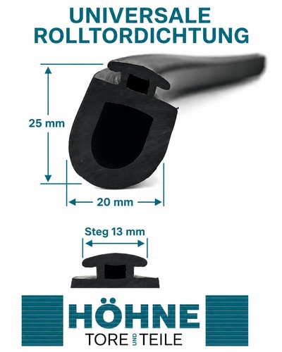 Rolltordichtung bodengummi - rolltordichtung,