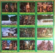 12 kompletter Satz Tarzan
