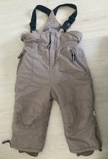 Warme Schneehose in Größe 92 beige 