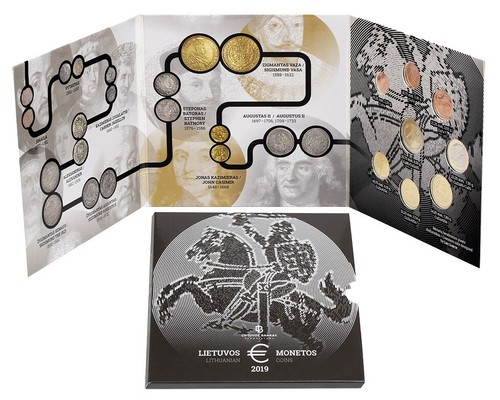 Litauen 2019 kms euro fdc - kms,