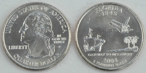 Usa state quarter - state, 2004