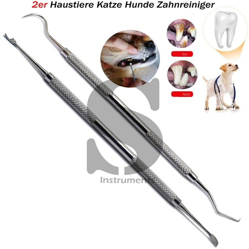 Zahnreiniger set hund - set,