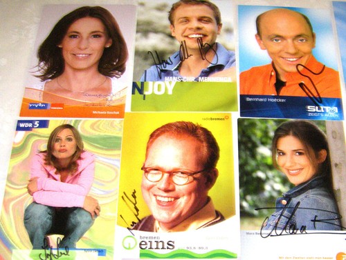 Deutsche autogramme fast - 25, autogramme-tv-fast