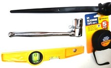 4-in-1 Gerüstwerkzeug Set - Schwerlast BBI schwarz Ratsche 1921 mm & Schraubenschlüssel