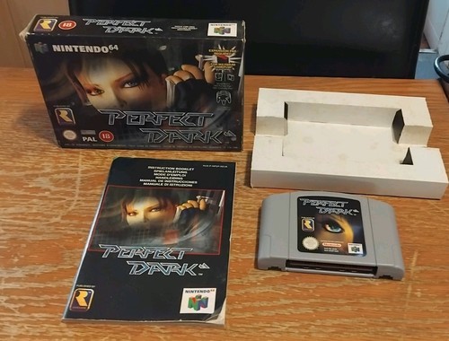 N64 perfect dark verpackt und - perfect,