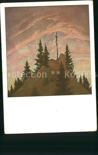 Kuenstlerkarte friedrich - c.d.,